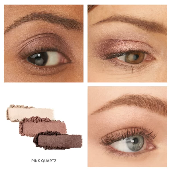 Jane Iredale PurePressed Eye Shadow Trios - Pink Quartz - Image 3