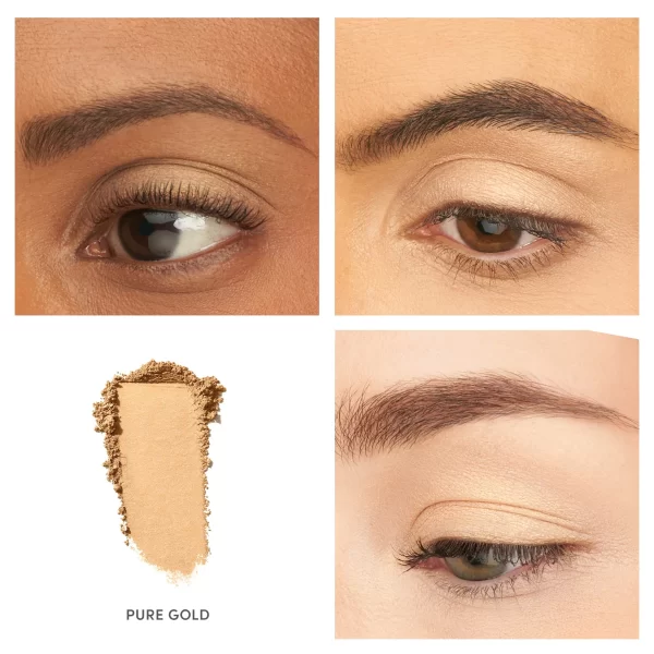 Jane Iredale PurePressed Eye Shadow Singles - Pure Gold - Image 3