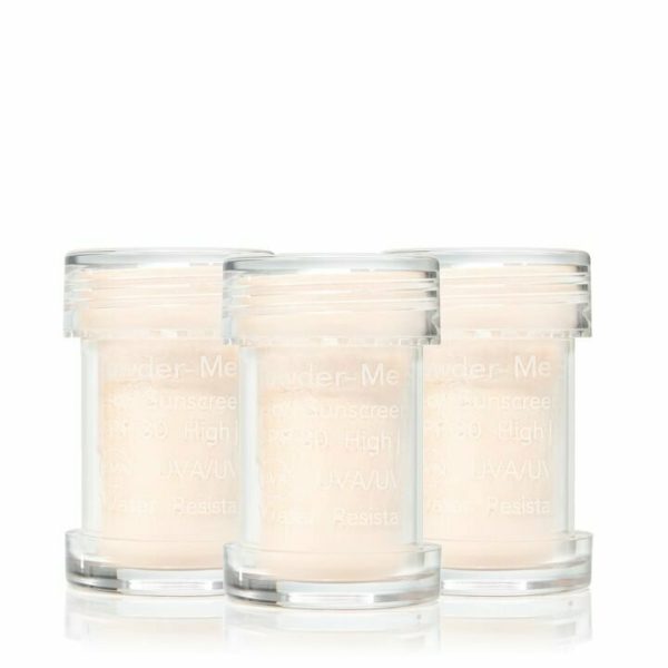 Jane Iredale Powder-Me SPF 30 Physical Dry Sunscreen Refill Canister 3-Pack - Translucent