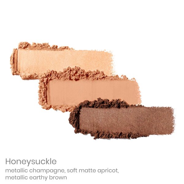 Jane Iredale PurePressed Eye Shadow Trios - Honeysuckle - Image 2